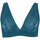 Sous-vêtements Femme Corsets et bustiers Athena Soutien-gorge triangle sans armatures Bleu