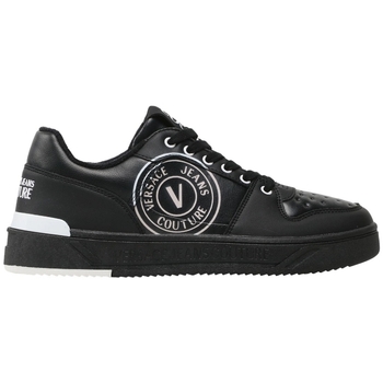 Chaussures Homme Baskets mode Versace 76YA3SJ1 Noir