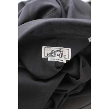 Hermès Paris Chemise en laine Noir