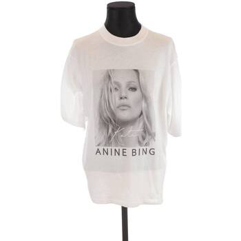 Vêtements Femme Débardeurs / T-shirts sans manche Anine Bing Top en coton Blanc