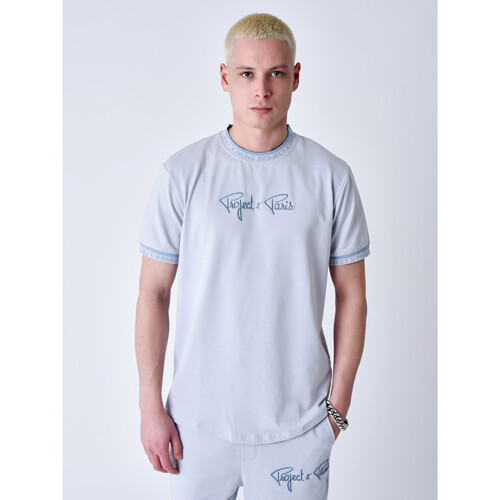 Vêtements Homme T-shirts & Polos Project X Paris Tapis de bain Bleu