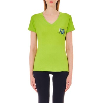 Vêtements Femme T-shirts Lace-up & Polos Liu Jo  Vert