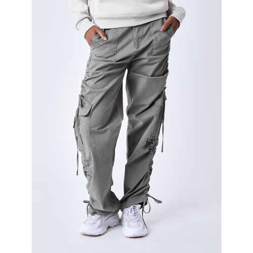Vêtements Femme Pantalons Gilets / Cardigans Pantalon F244209 Vert