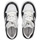 Chaussures Garçon Baskets mode Calvin Klein Jeans BASKETS   V3X9 BLACK WHITE Blanc