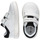 Chaussures Garçon Baskets mode Calvin Klein Jeans BASKETS  VELCRO WHITE BLACK Blanc