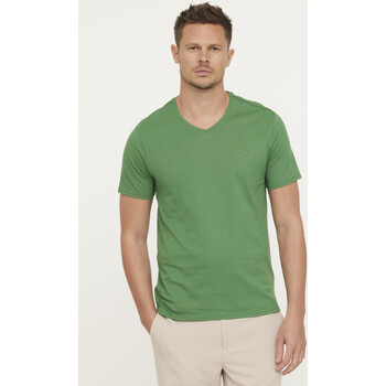 Vêtements Homme T-shirts & Polos Lee Cooper T-shirt AJESSY MC Cactus Vert