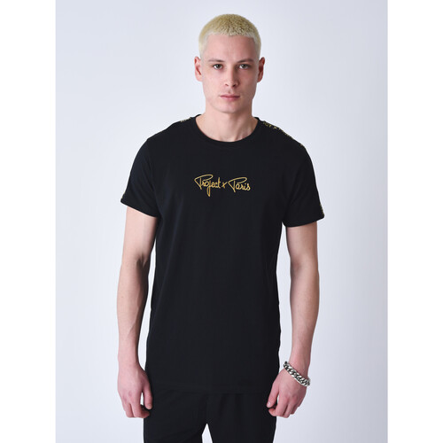 Vêtements Homme T-shirts THERMA-FIT & Polos Project X Paris Tee Shirt 2410095 Noir