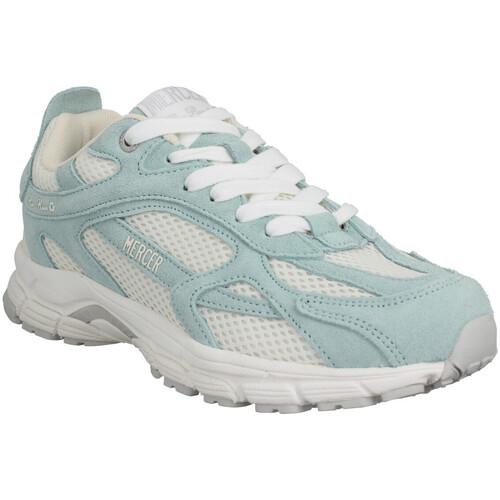 Chaussures Femme Baskets mode Mercer Amsterdam The Re Run Pastel Velours Toile Femme Ice Beige