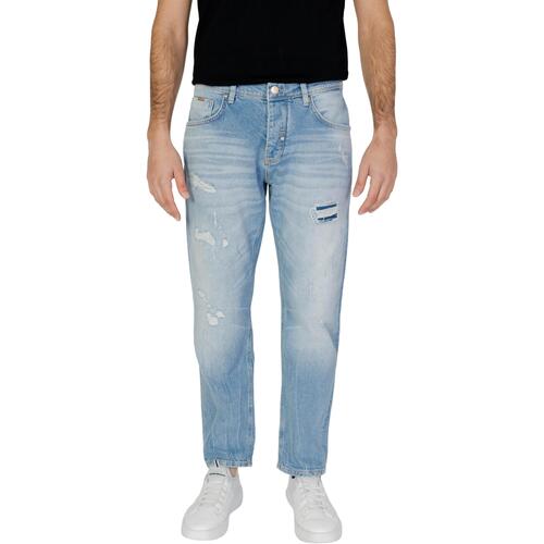 VêPiazzato-print Homme Muller Jeans slim Antony Morato MMDT00264-FA750475 Bleu