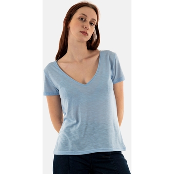 Vêtements Femme T-shirts manches courtes T-shirts manches courtes elvie Bleu