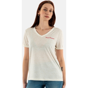 Vêtements Femme T-shirts manches Monogram Only 15316345 Blanc