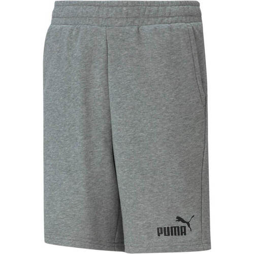 Vêtements Enfant Shorts / Bermudas Puma Niebieskie X_ESS Sweat Shorts B Gris