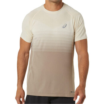 Vêtements Homme Chemises manches courtes Asics and SEAMLESS SS TOP Beige