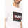 Vêtements Homme T-shirts & Polos BOSS Boss T-shirt coupe classique avec logo flamme Blanc