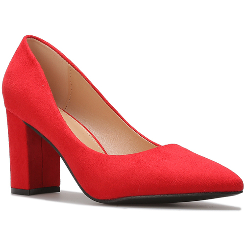 Chaussures Femme Escarpins La Modeuse 69917_P162762 Rouge
