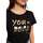 Vêtements Femme T-shirts manches courtes Morgan 161833VTPE24 Noir
