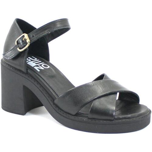 Chaussures Femme Sandales et Nu-pieds Bueno Shoes ritmo BUE-E24-WY12501-NE Gris