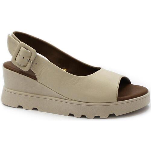 Chaussures Femme Sandales et Nu-pieds Bueno are Shoes BUE-E24-WY8600-PA Marron