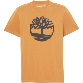 Vêtements Homme T-shirts manches courtes Timberland SS Brand Reg Marron
