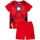 Vêtements Garçon Pyjamas / Chemises de nuit Iron Man NS7335 Rouge