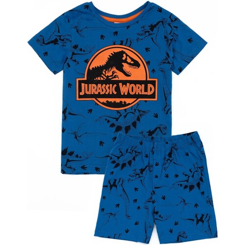 Vêtements Garçon Pyjamas / Chemises de nuit Jurassic World  Bleu