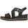 Chaussures Femme Sandales et Nu-pieds Remonte D3069-02 Noir