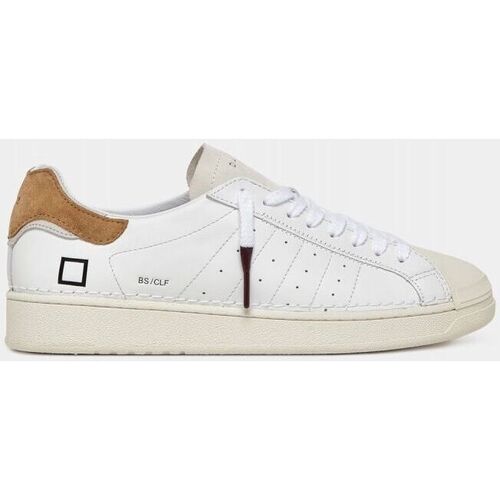 Chaussures Homme Baskets mode Date M401-BA-CA-WI - BASE-WHITE CUOIO Blanc