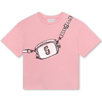 Vêtements Fille T-shirts manches courtes Marc Jacobs W60207 Rose