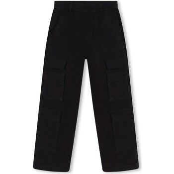 Vêtements Fille Pantalons 5 poches Marc Jacobs W60161 Noir