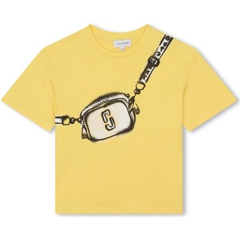 Vêtements Fille T-shirts manches courtes Marc Jacobs W60207 Jaune