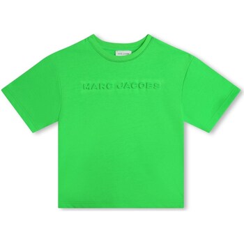 Vêtements Fille T-shirts manches courtes Marc Jacobs W60038 Vert