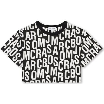 Vêtements Fille T-shirts manches courtes Marc Jacobs W60169 Noir