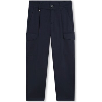 Vêtements Garçon Pantalons 5 poches BOSS J50675 Bleu