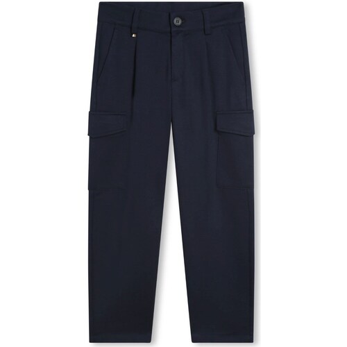Vêtements Garçon Pantalons 5 poches BOSS J50675 Bleu
