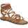 Chaussures Femme Sandales et Nu-pieds Vero Moda Sandales plates pour femmes Marron