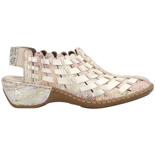Chaussures Femme Sandales et Nu-pieds Rieker RAVENNA Multicolore