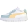 Chaussures Fille Puma Future Rider New Tones White Salmon Rose Pink Me 226821 Blanc