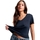 Vêtements Femme T-shirts manches courtes Superdry Authentic Bleu
