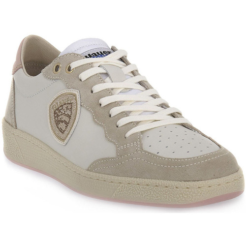 Tongues Femme Baskets mode Blauer WHI NUDE OLYMPIA 11 Blanc