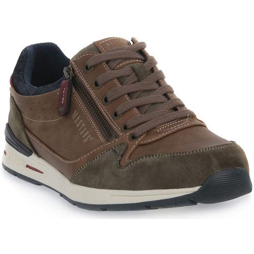 Chaussures Homme Baskets mode Mustang 333 LIGHT BROWN Marron