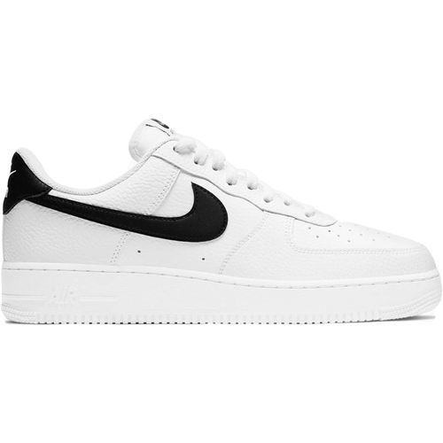 Chaussures Homme Baskets mode Nike royal Air Force 1 '07 Blanc