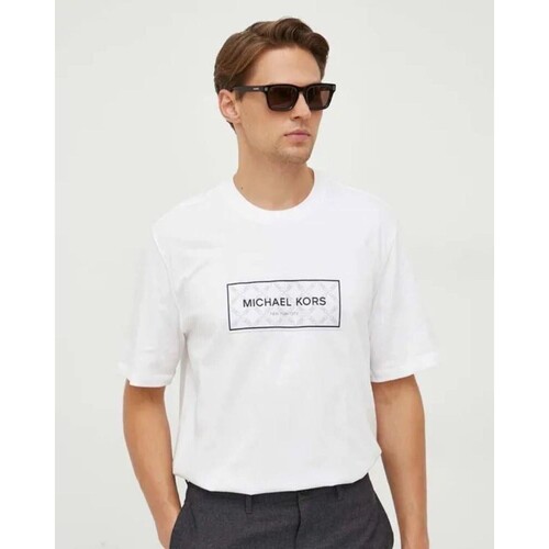 Vêtements Homme Sweatshirt og joggingbukser har et relaxed fit MICHAEL Michael Kors CH351RG1V2 Blanc