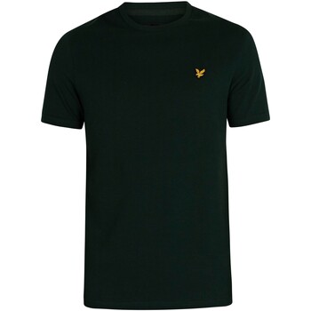 Vêtements Homme Threadbare Cotton Long Sleeve Polo Shirt Lyle & Scott T-shirt de logo Vert