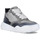 Chaussures Homme Baskets mode Alexander McQueen high-waisted macrame-panelled skirt Baskets Court Trainers Gris