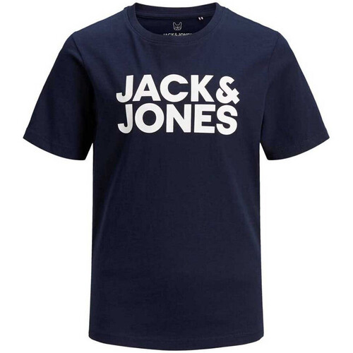 Vêtements Garçon T-shirts manches courtes Jack & Jones 12255501 Bleu