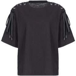 Vêtements Femme T-shirts manches courtes Pinko  Noir