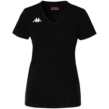 Vêtements Femme T-shirts manches courtes Kappa EQ-32155DW Noir