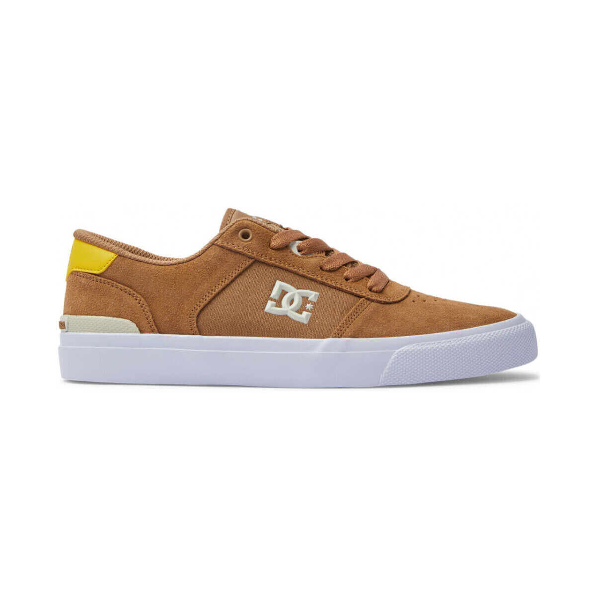 Chaussures Chaussures de Skate DC Shoes TEKNIC S brown yellow Marron