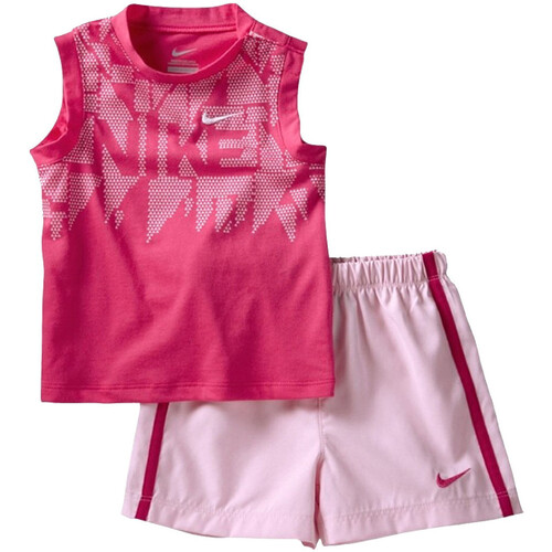 Vêtements Enfant Ensembles de survêtecombined Nike 465359 Rose