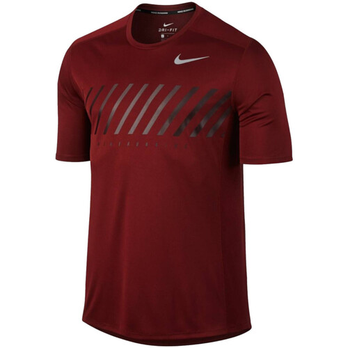 Vêtements Homme T-shirts manches courtes Nike 856880 Bordeaux